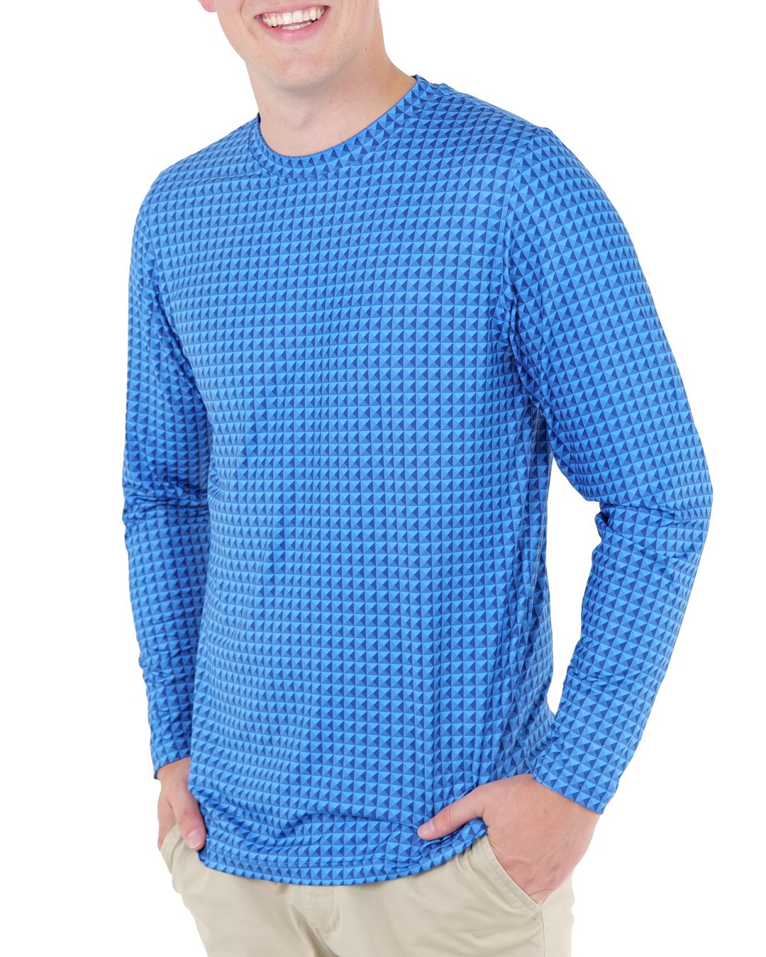 Silky Soft Crew Polo Long Sleeve