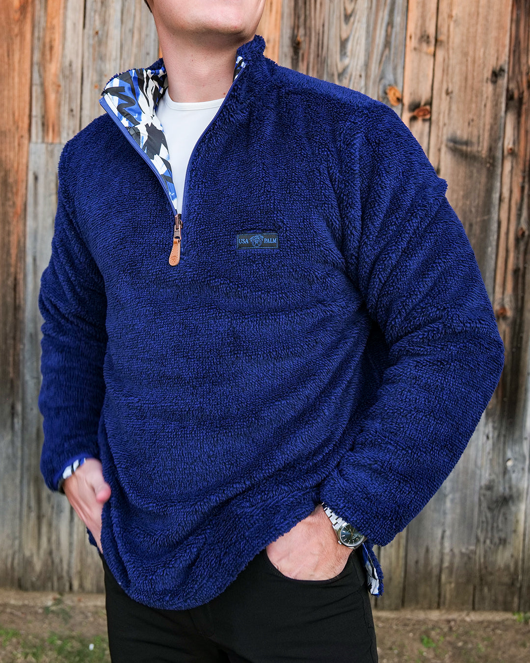 Reversible Light Sherpa 1/4 Zips