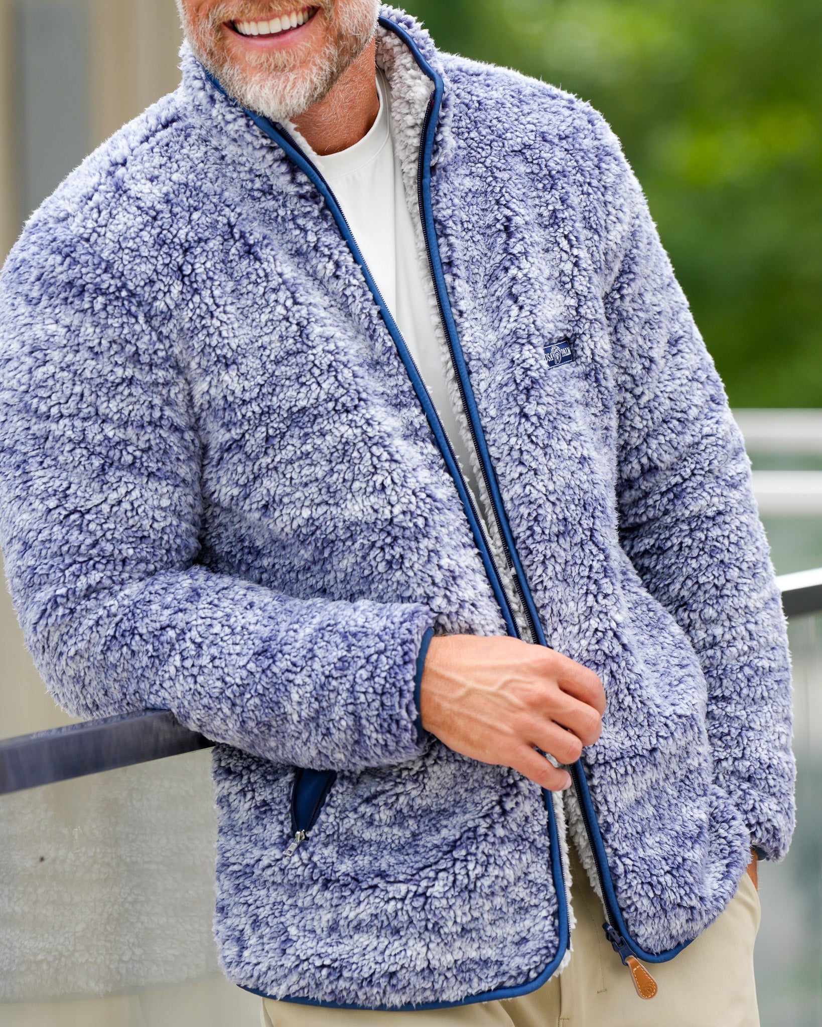 Reversible Sherpa Full Zip