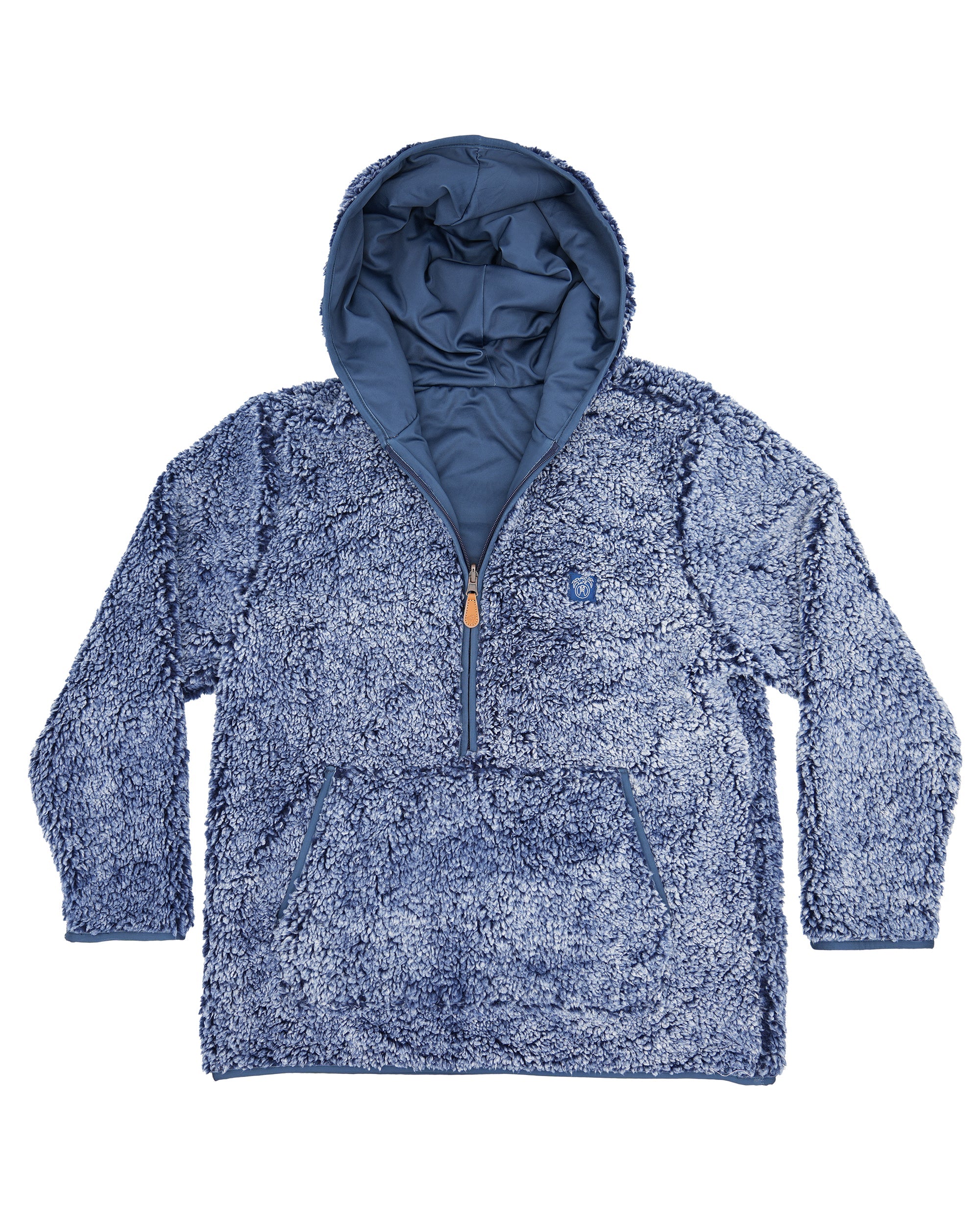 Reversible Sherpa 1/2 Zip Hoodie