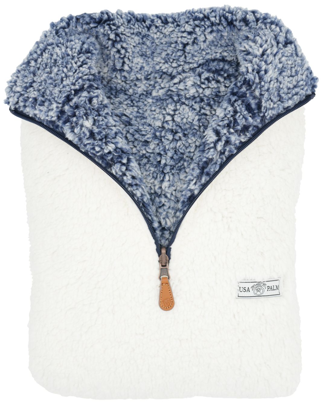 Reversible Double Sherpa 1/4 Zip