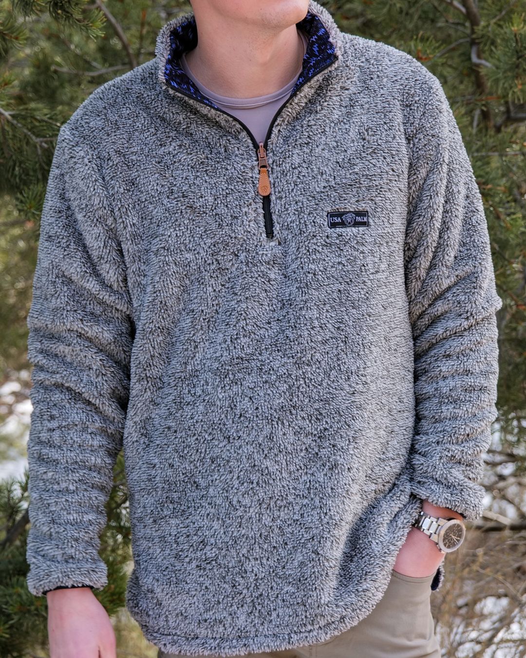 Reversible Light Sherpa 1/4 Zips