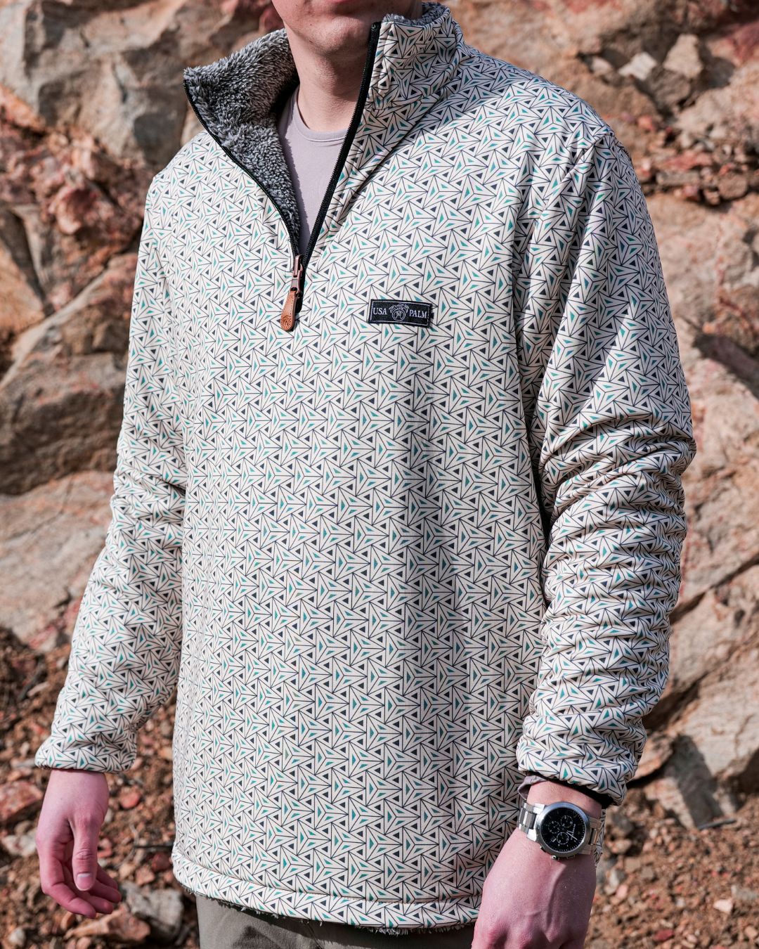 Reversible Light Sherpa 1/4 Zips