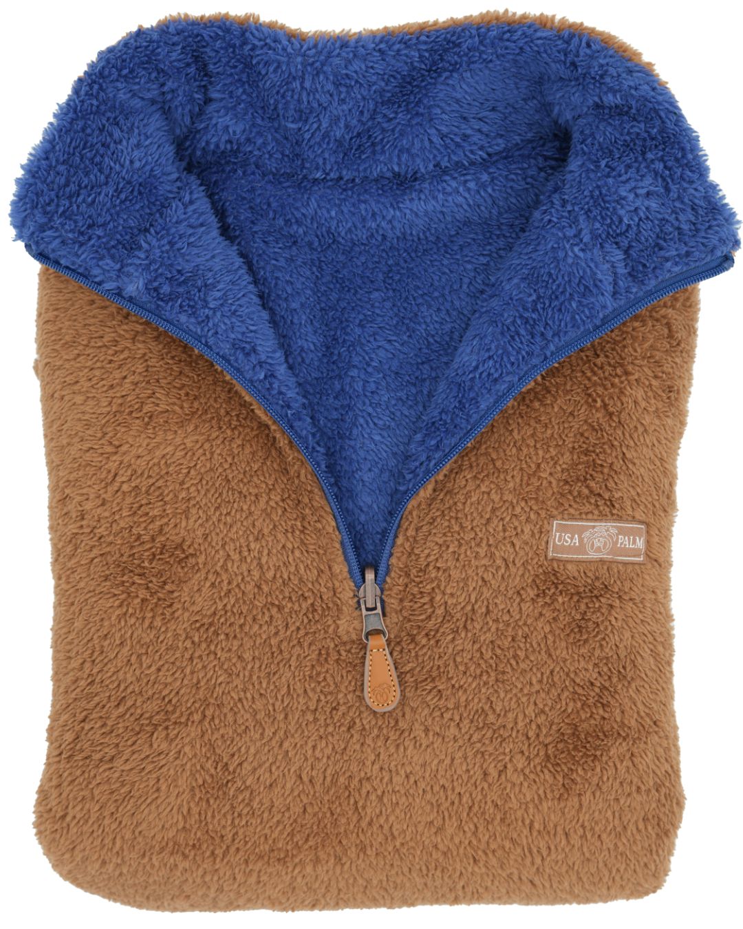 Reversible Double Sherpa 1/4 Zip