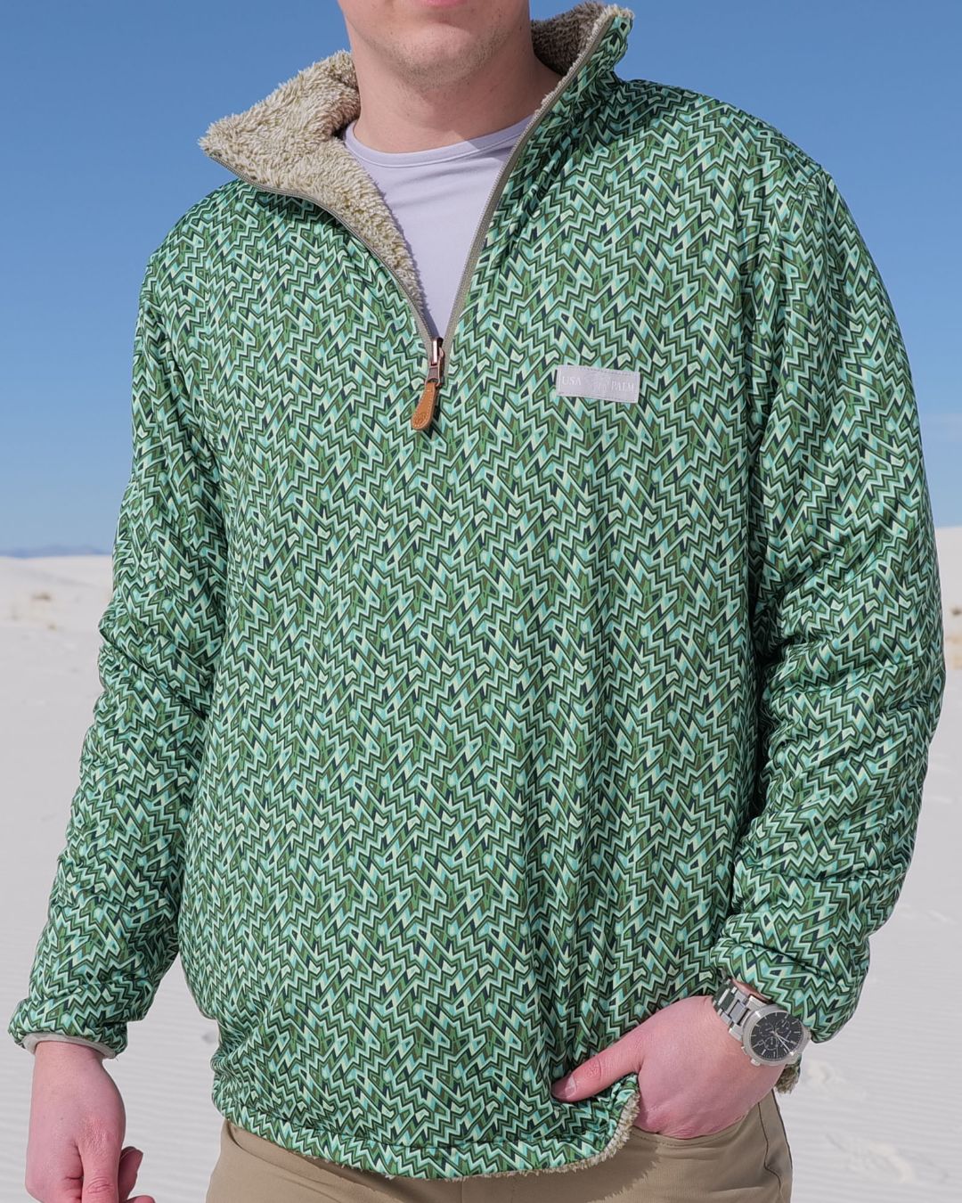 Reversible Light Sherpa 1/4 Zips