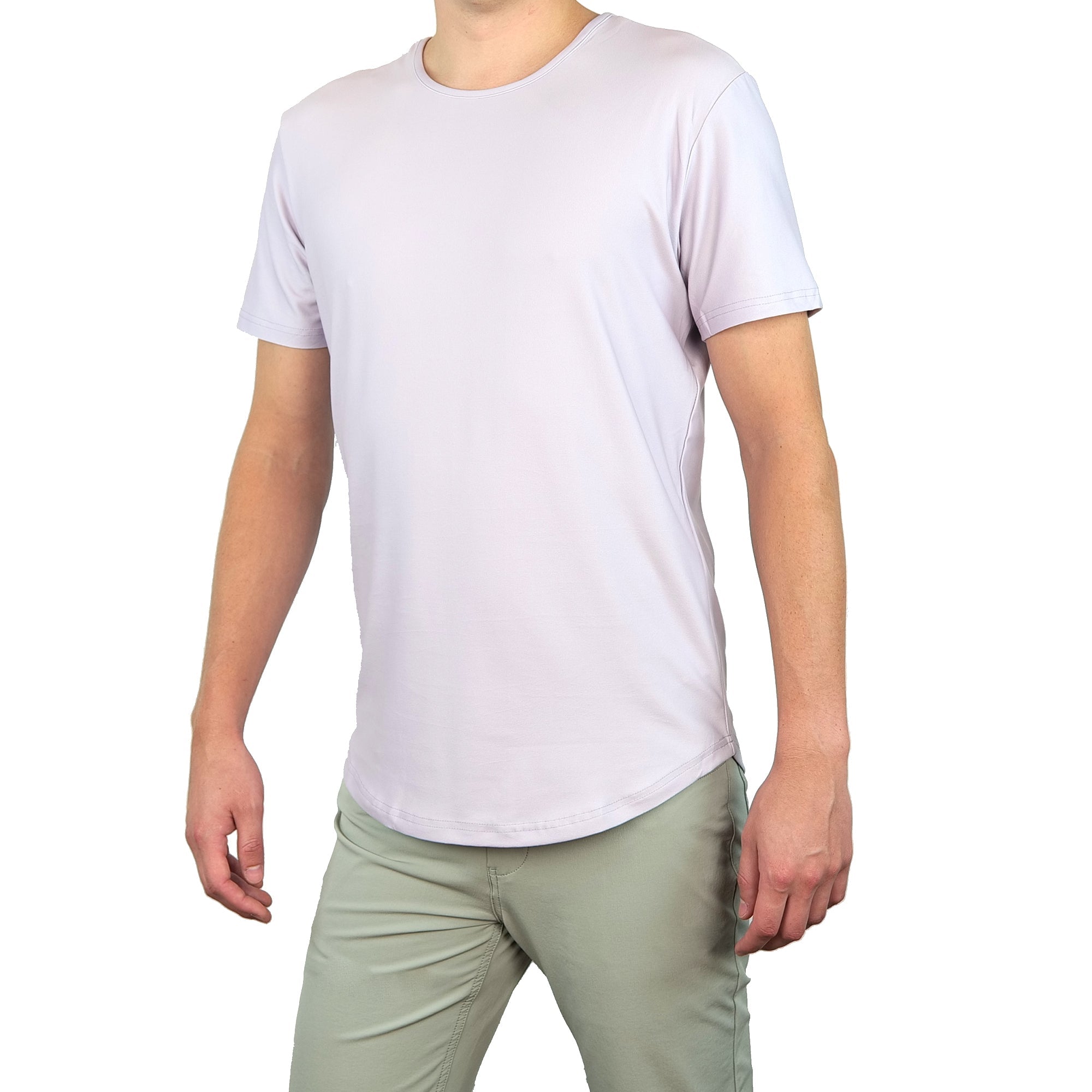 Premium Crew Curve Hem Short Sleeve