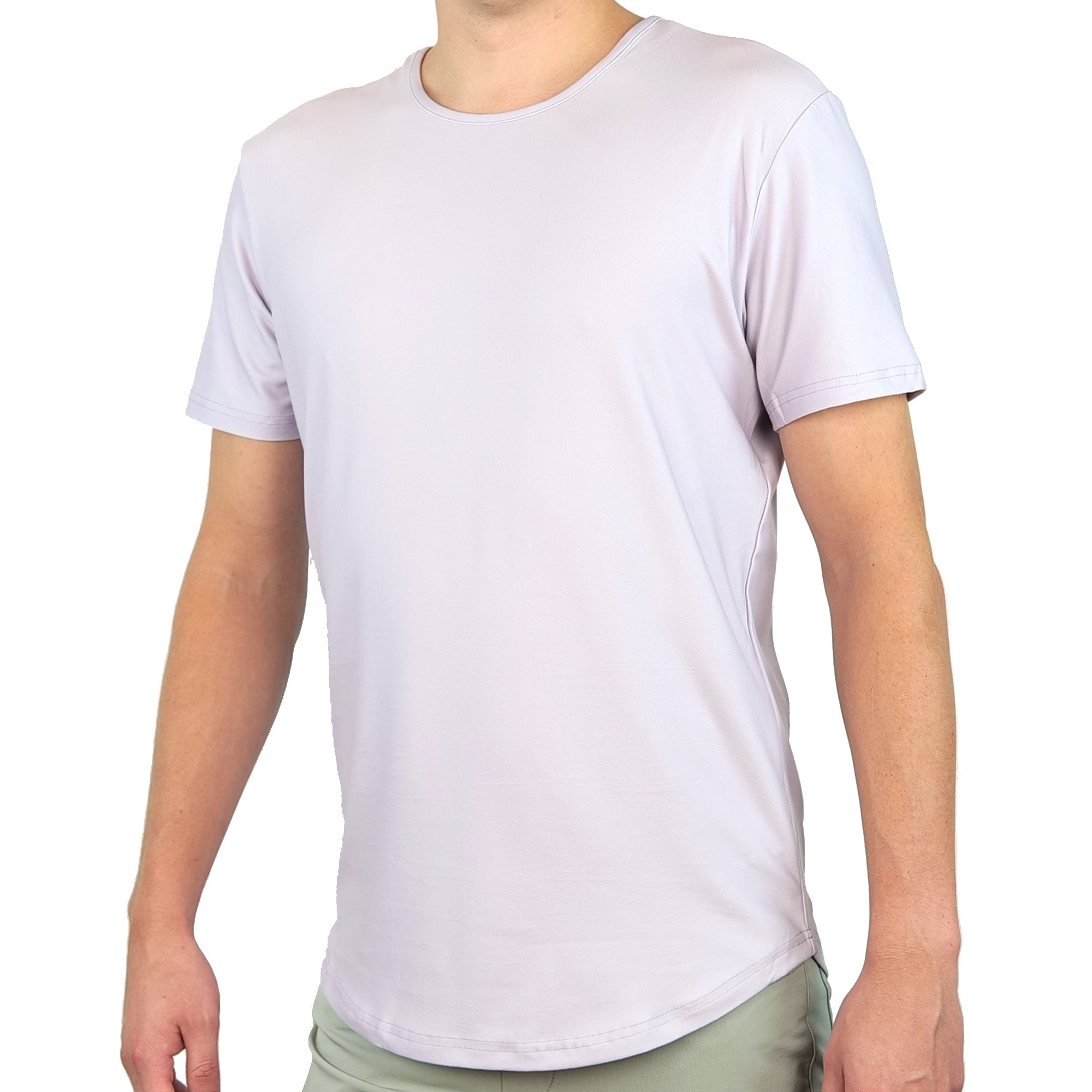 Premium Crew Curve Hem Short Sleeve