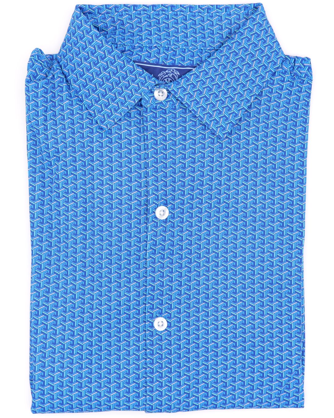 Pique Stretch Button Up Long Sleeves