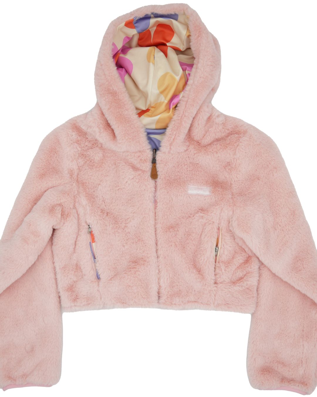 Reversible Womens Full Zip Hoodie