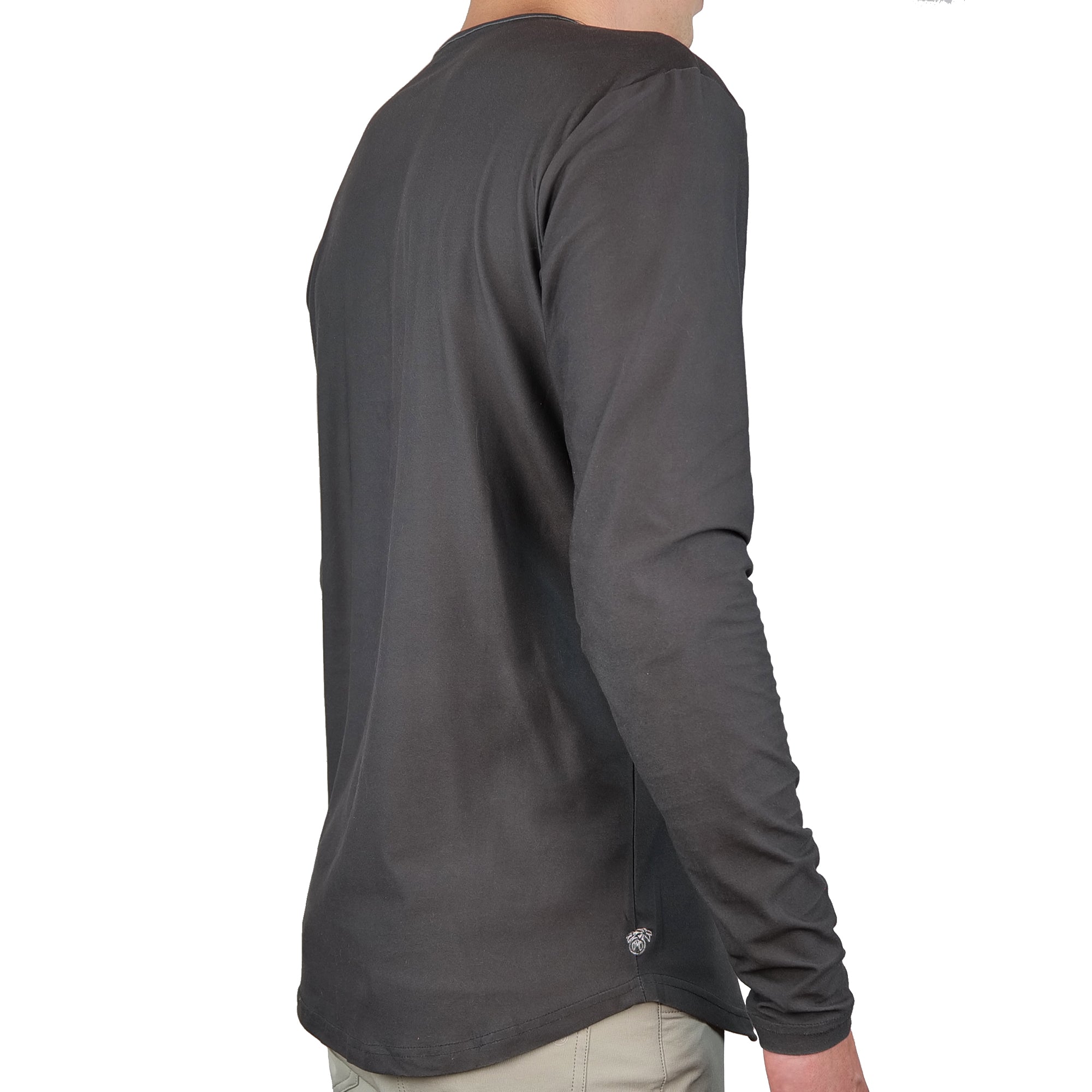 Premium Crew Curve Hem Long Sleeve