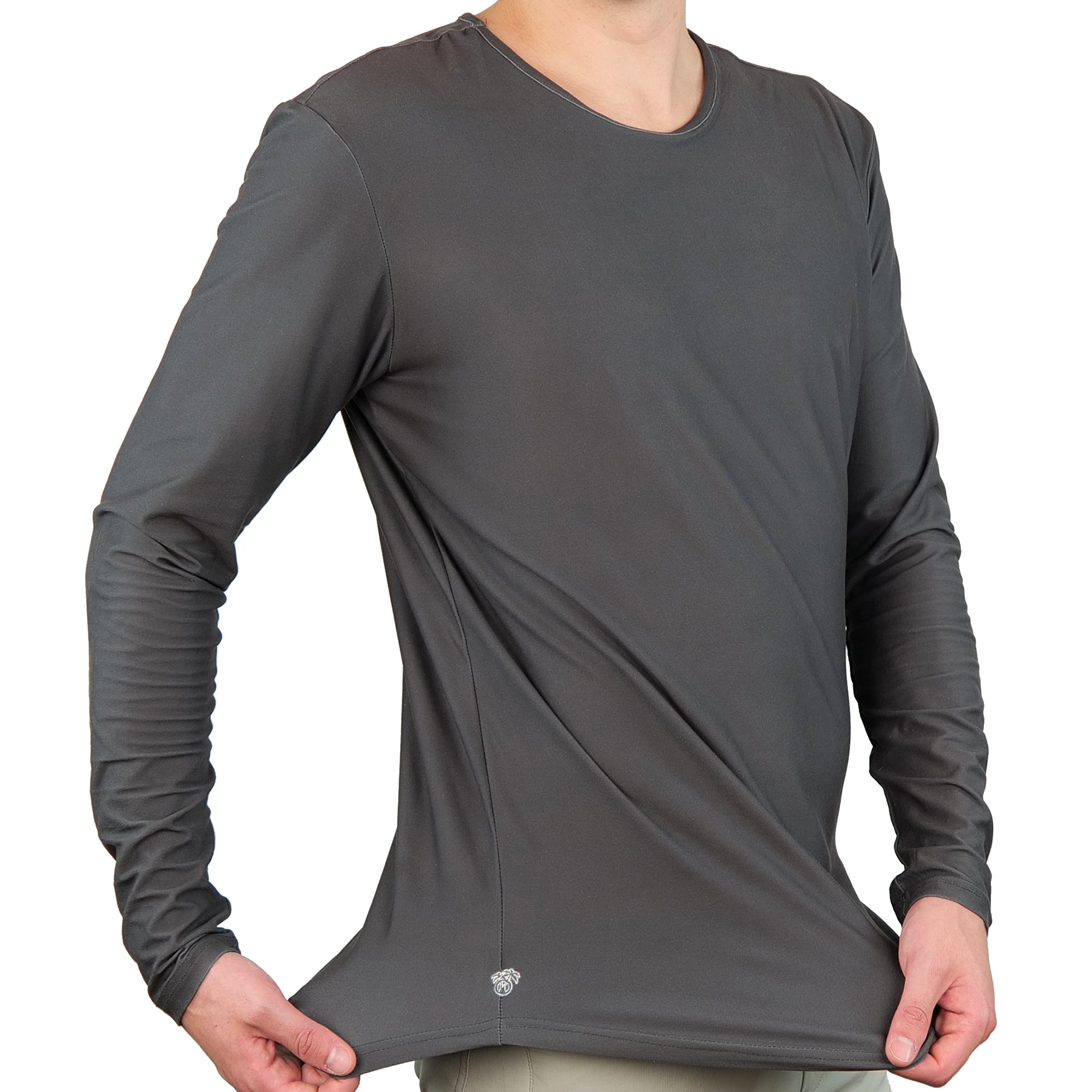 Premium Crew Curve Hem Long Sleeve