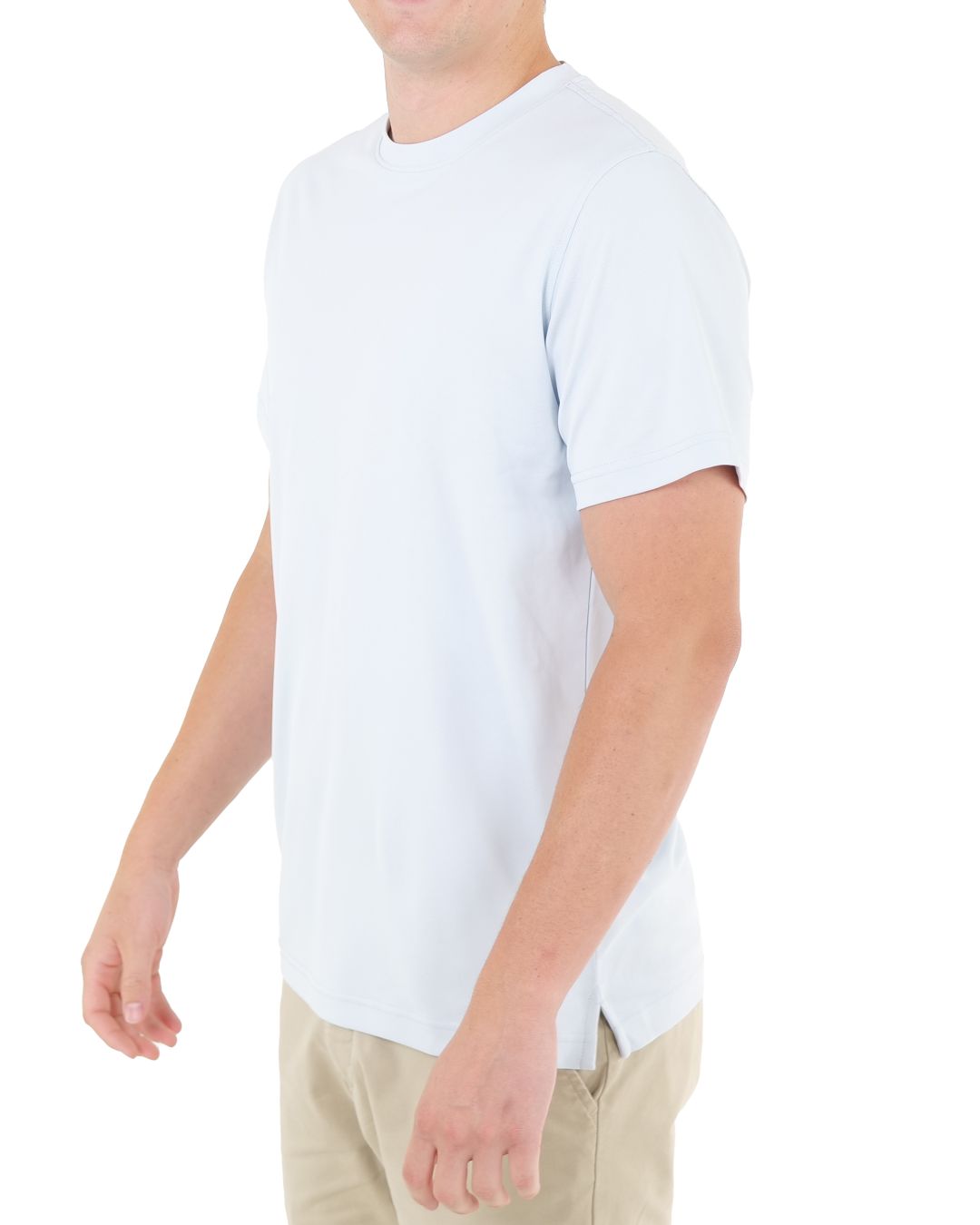 Pique Stretch Crew Polo