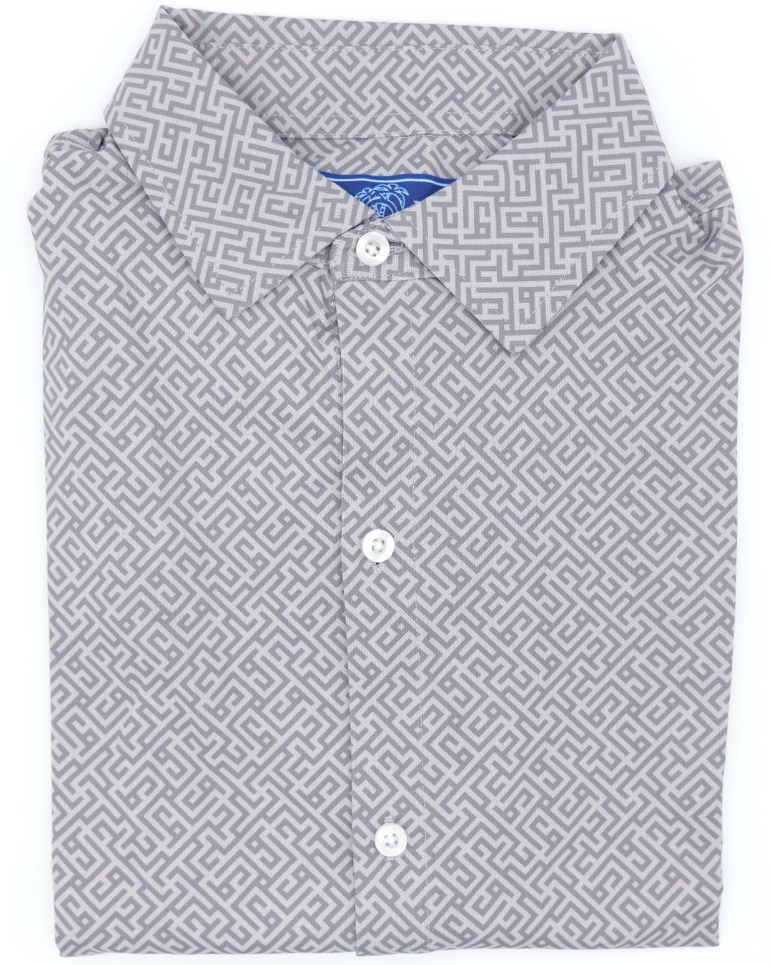 Pique Stretch Button Up Long Sleeves