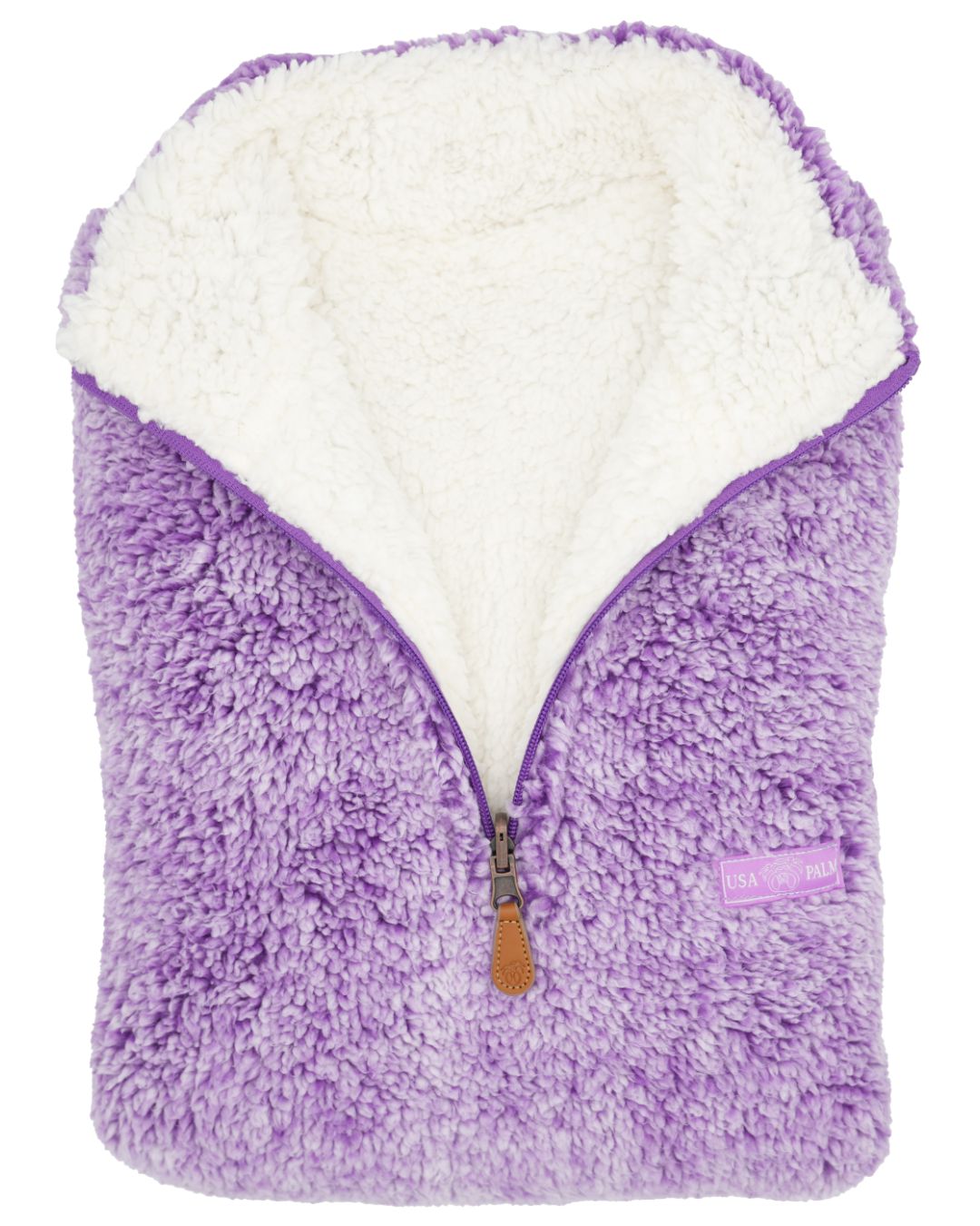 Reversible Double Sherpa 1/4 Zip