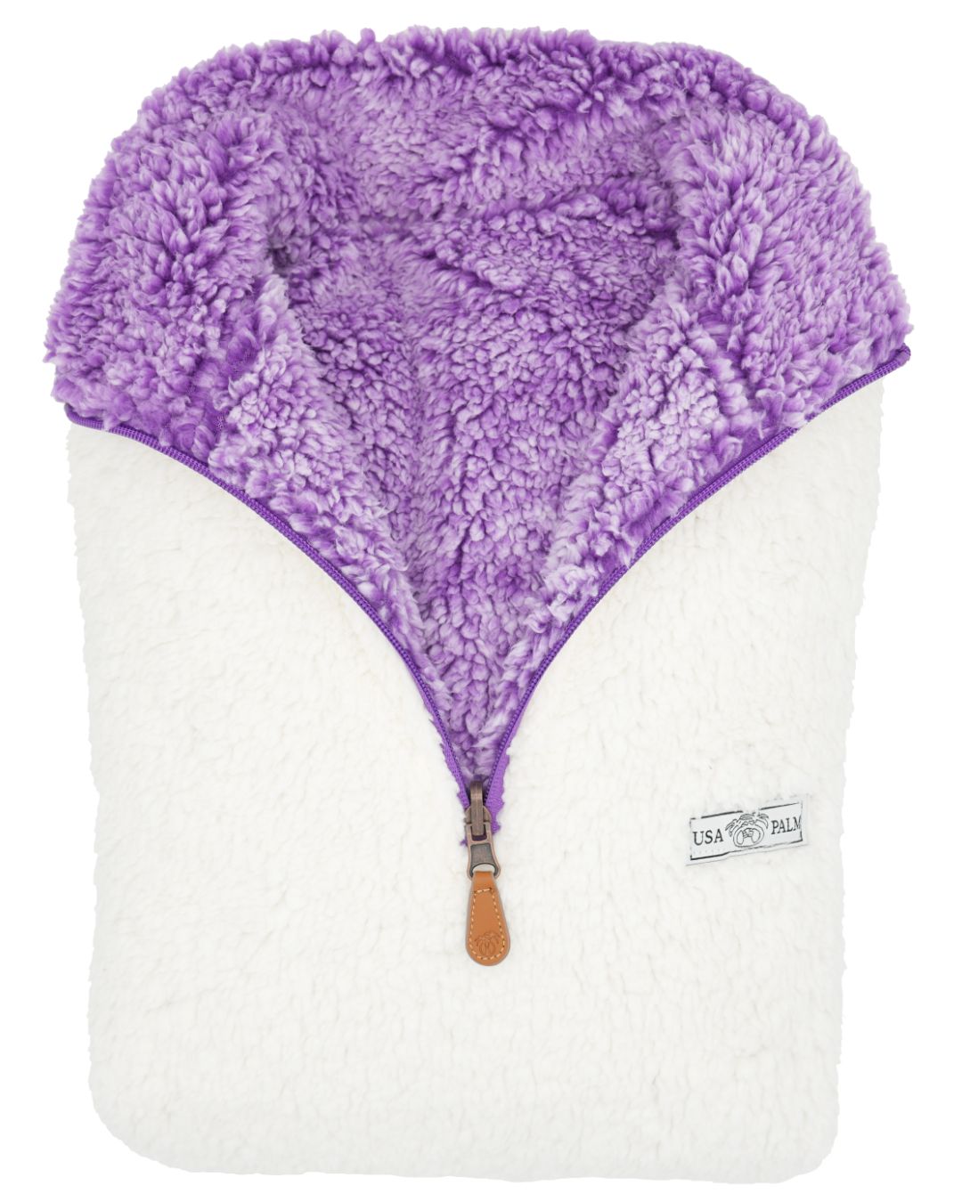 Reversible Double Sherpa 1/4 Zip