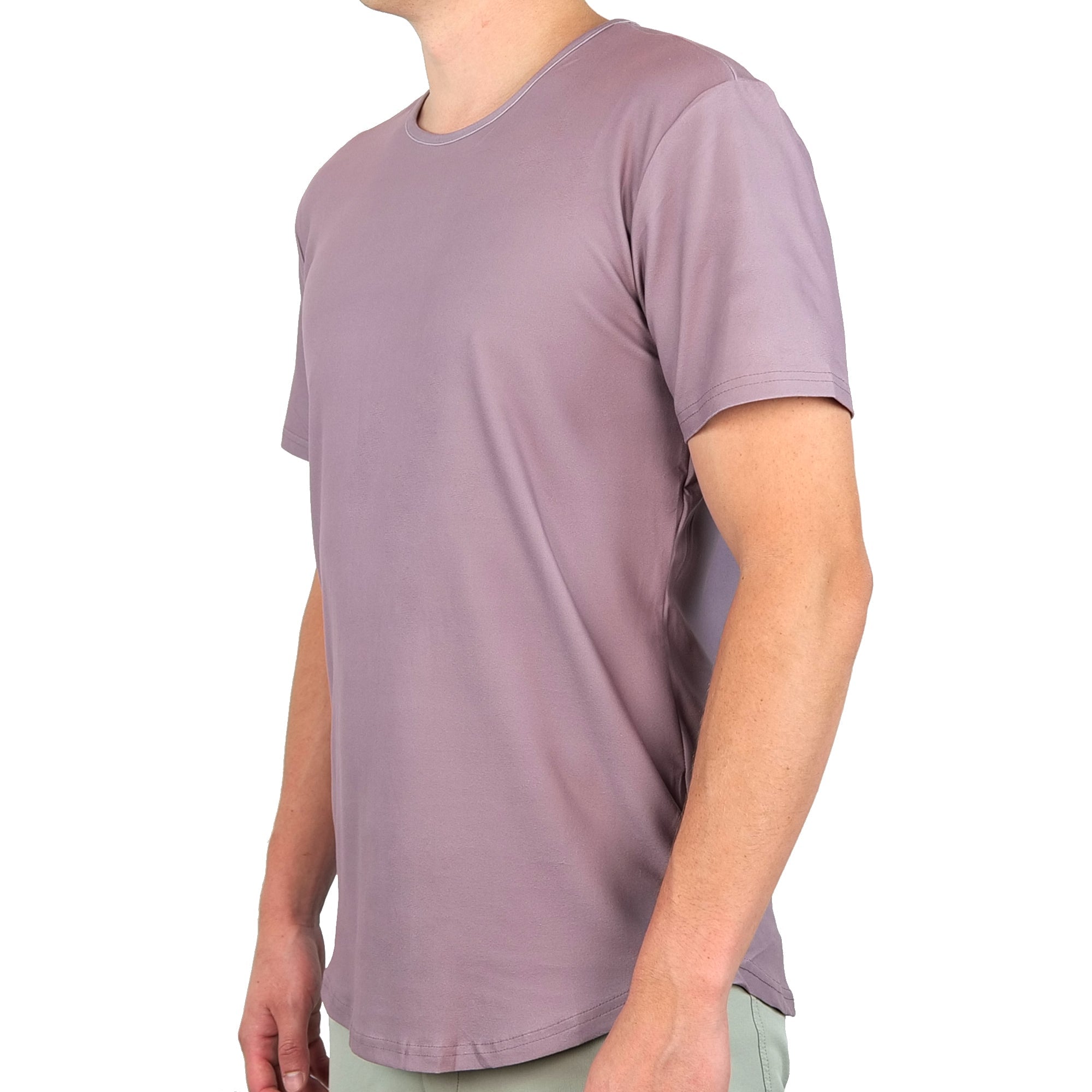 Premium Crew Curve Hem Short Sleeve