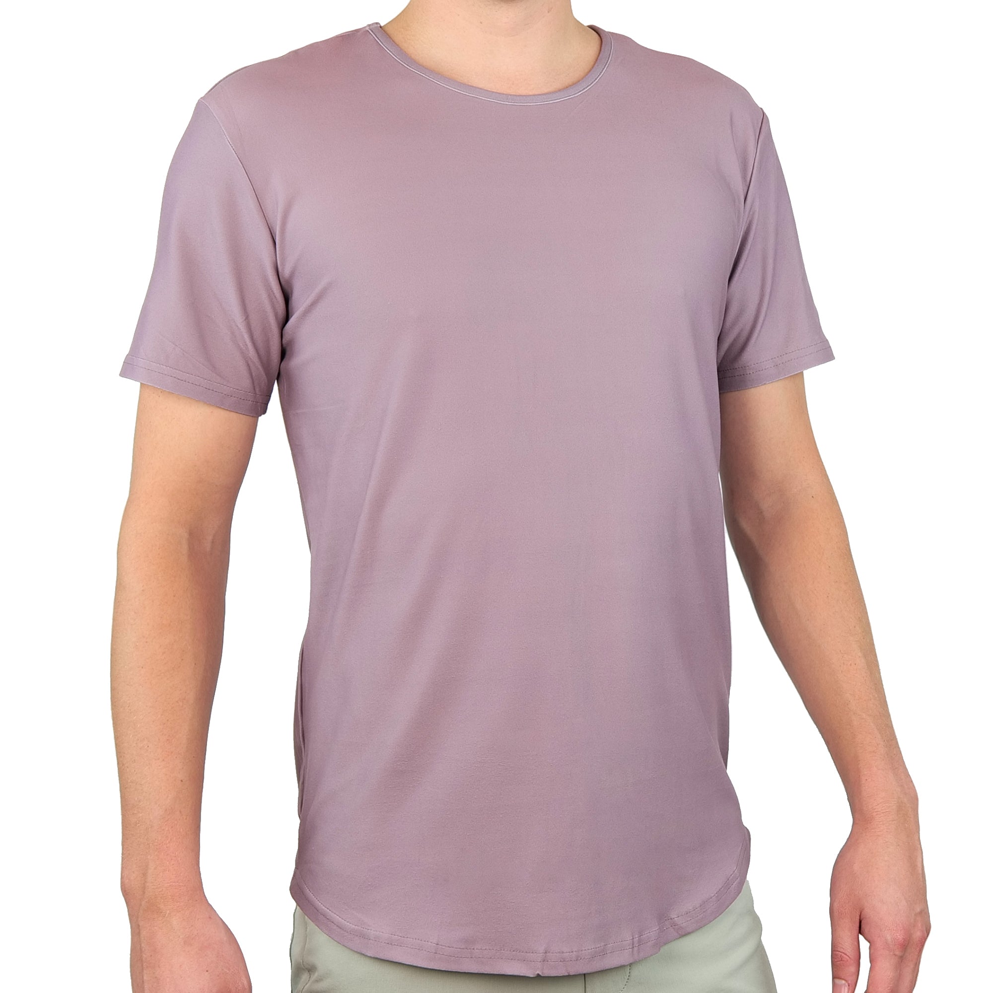 Premium Crew Curve Hem Short Sleeve