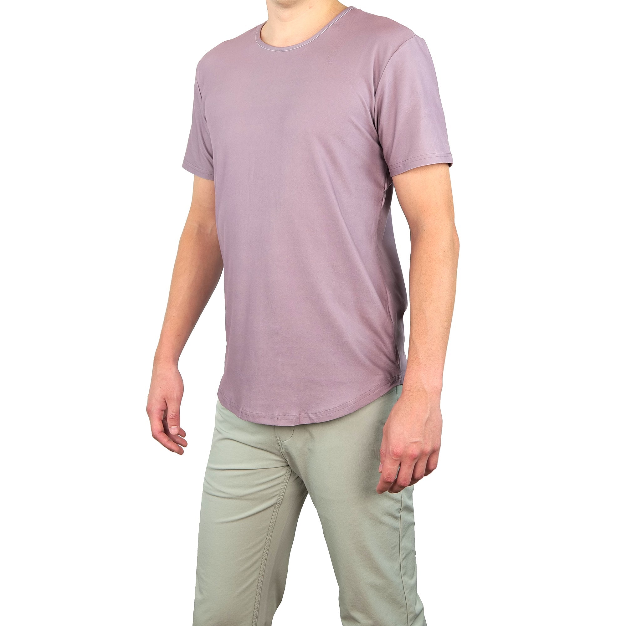 Premium Crew Curve Hem Short Sleeve