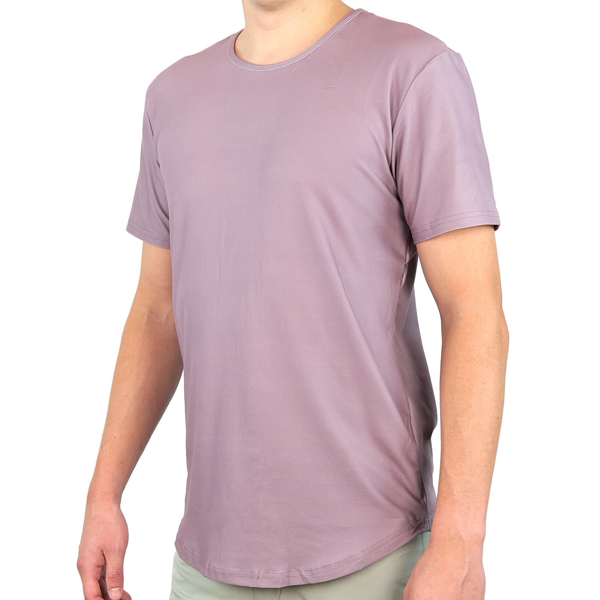 Premium Crew Curve Hem Short Sleeve