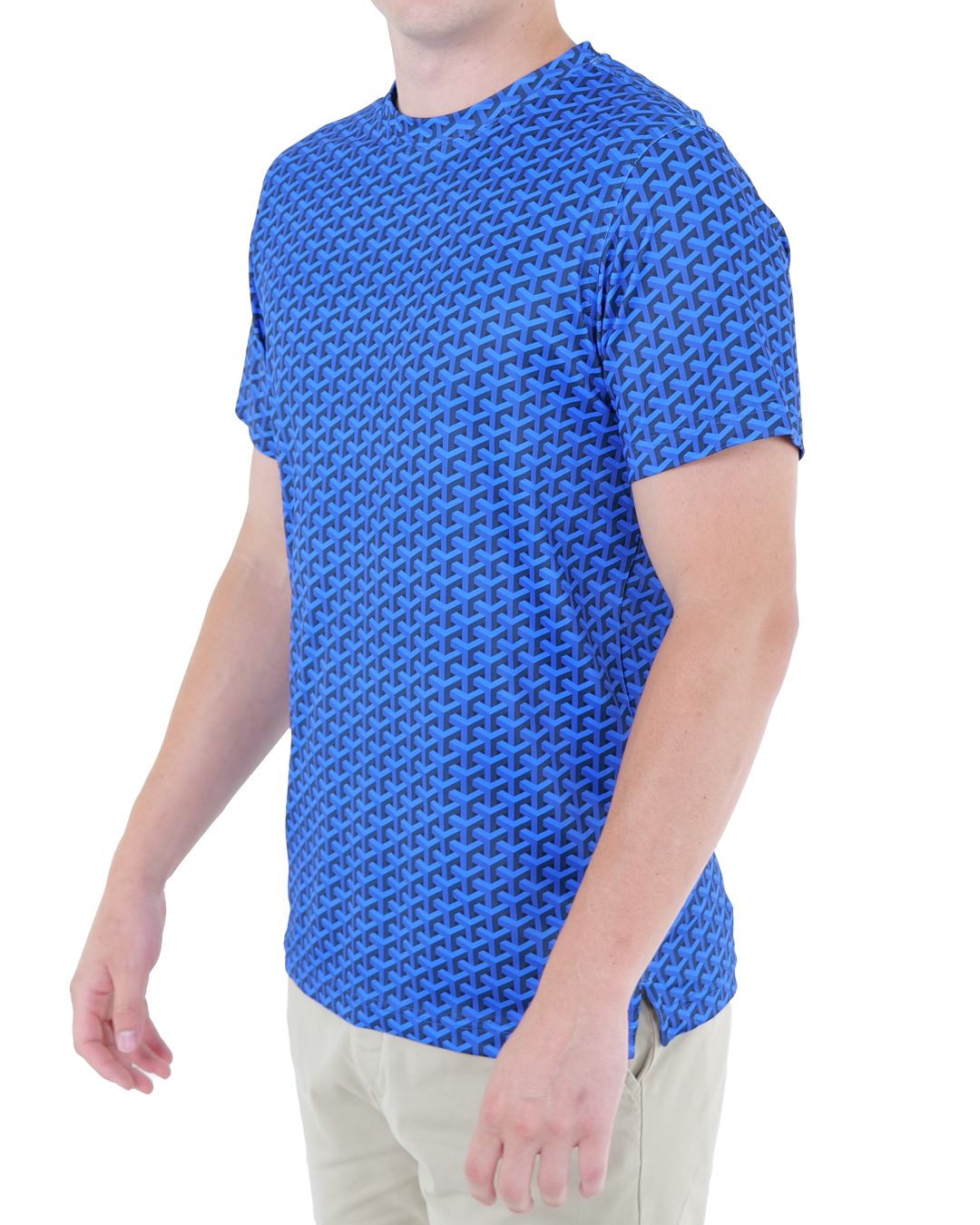 Pique Stretch Crew Polo