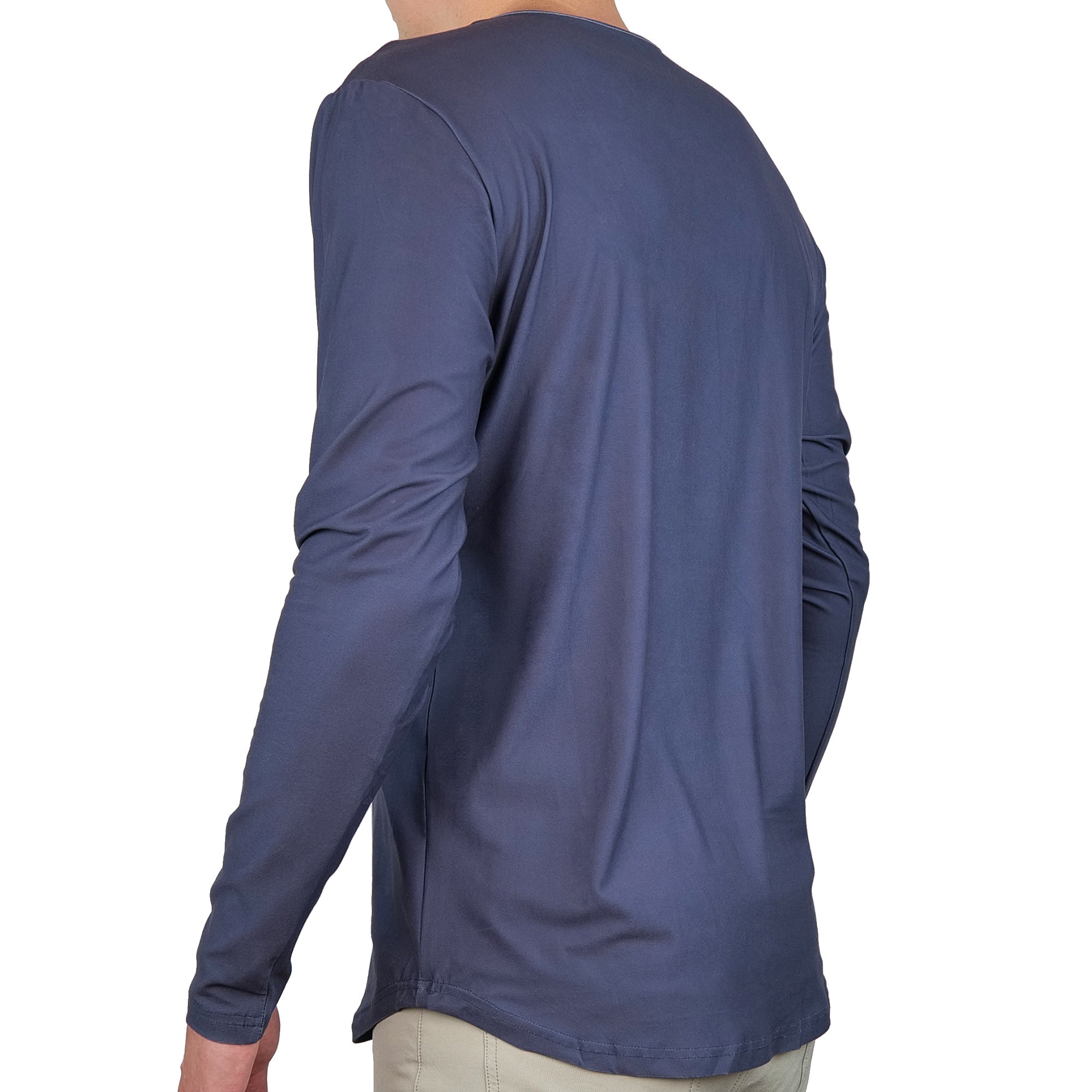 Premium Crew Curve Hem Long Sleeve