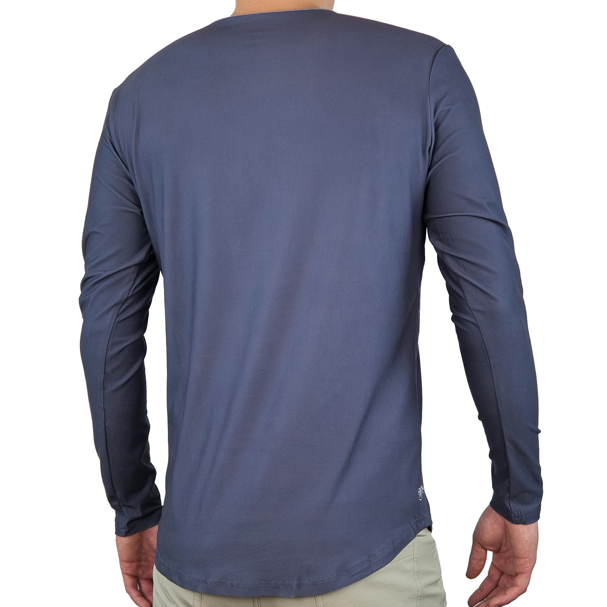 Premium Crew Curve Hem Long Sleeve