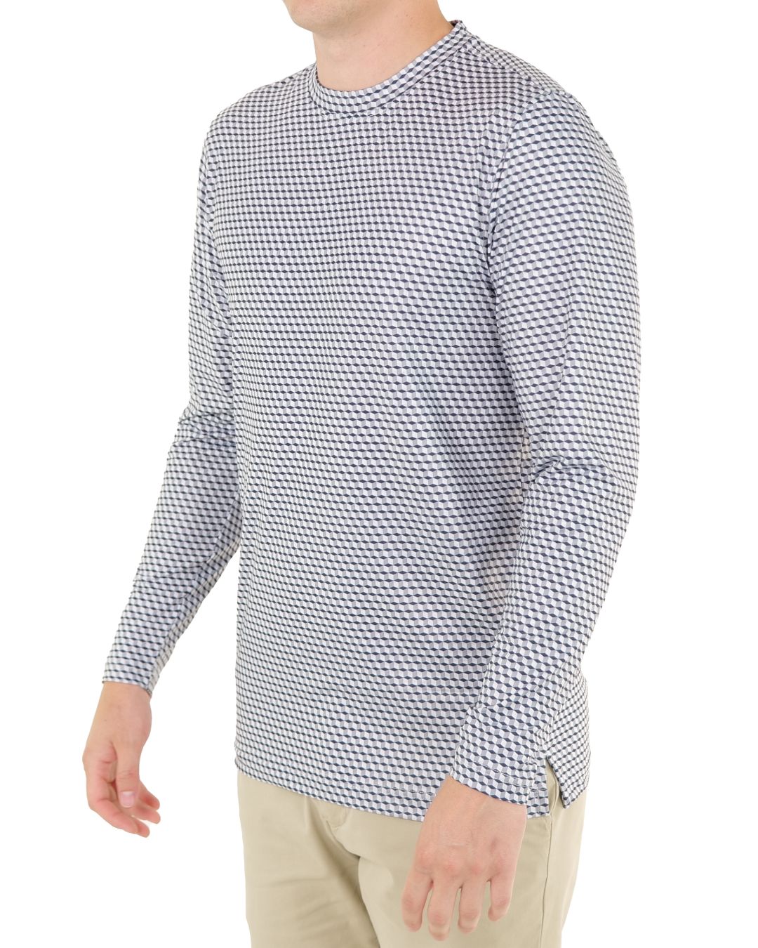 Silky Soft Crew Polo Long Sleeve
