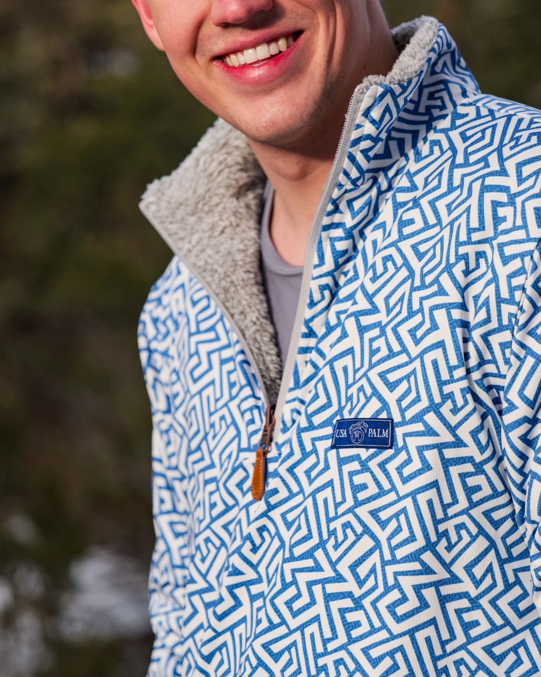 Reversible Light Sherpa 1/4 Zips