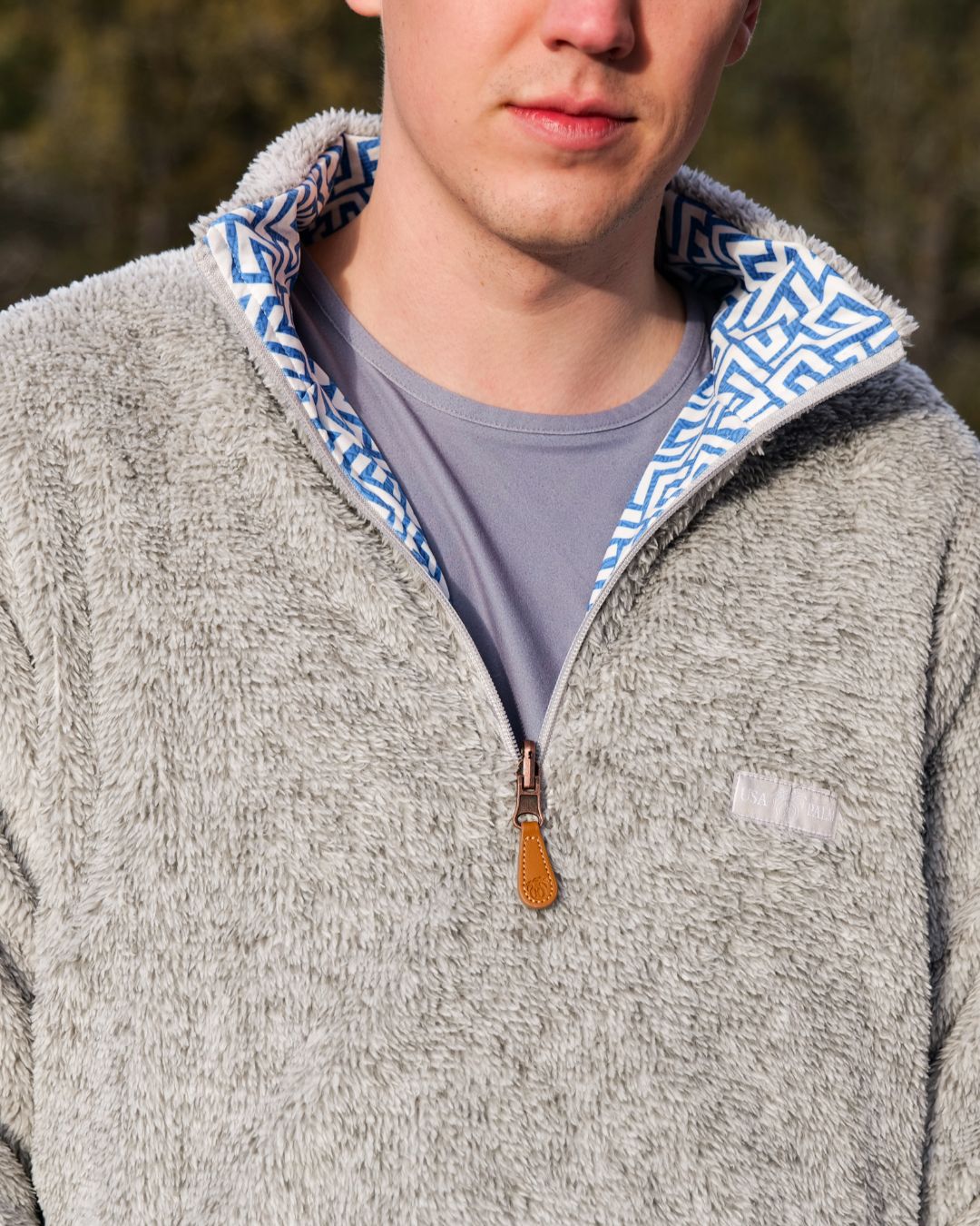 Reversible Light Sherpa 1/4 Zips