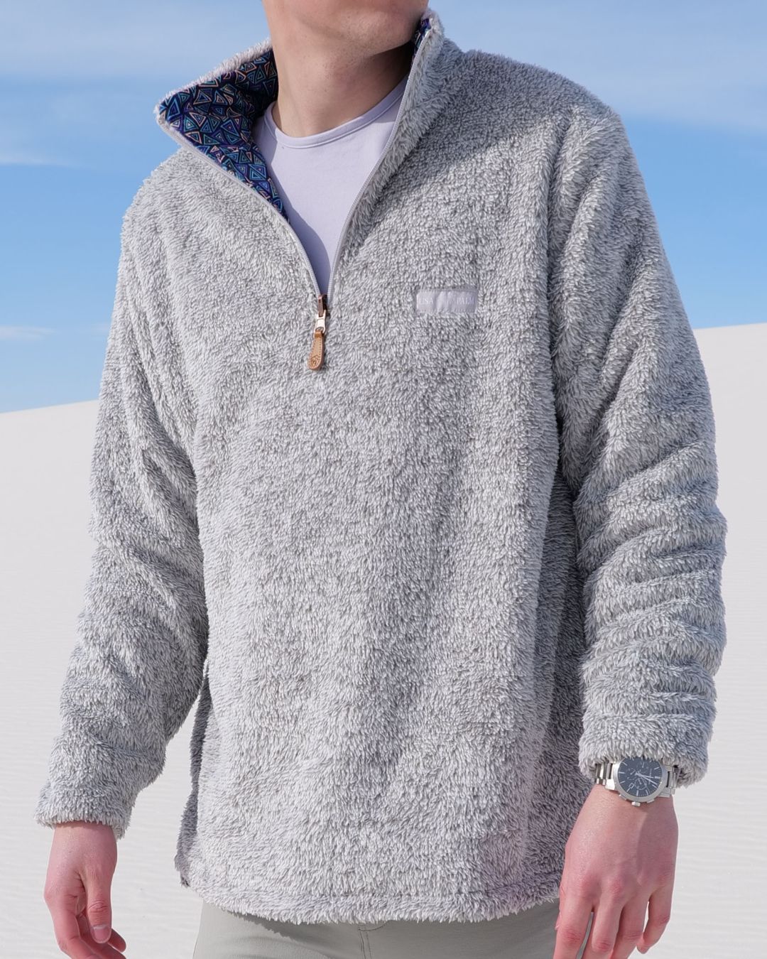 Reversible Light Sherpa 1/4 Zips