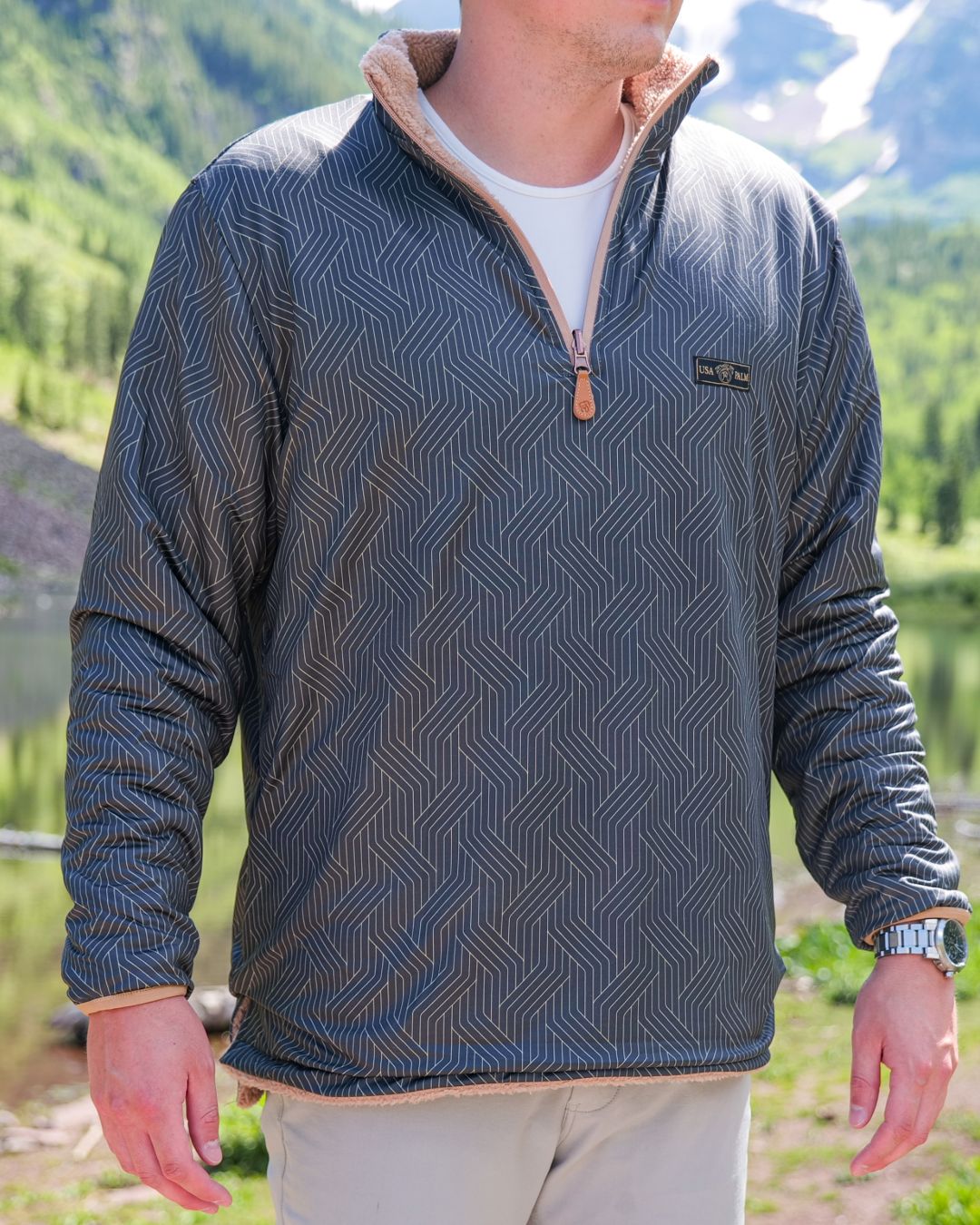 Reversible Light Sherpa 1/4 Zips