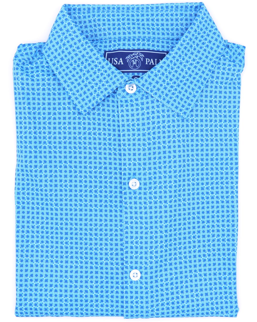Pique Stretch Button Up Long Sleeves