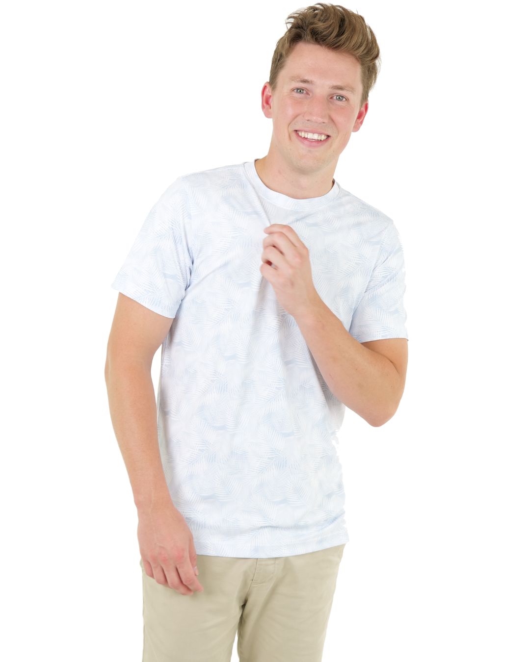 Pique Stretch Crew Polo