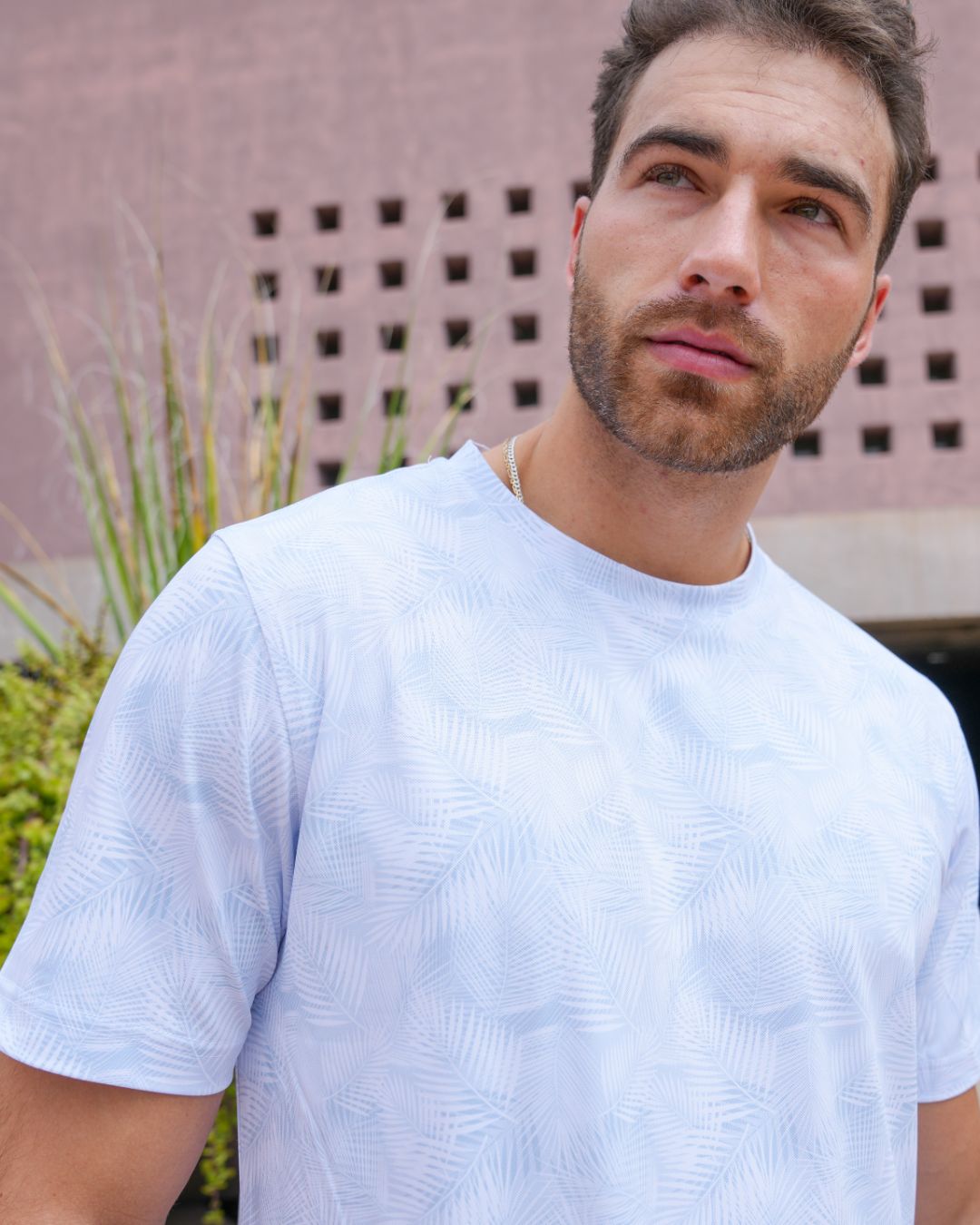 Pique Stretch Crew Polo