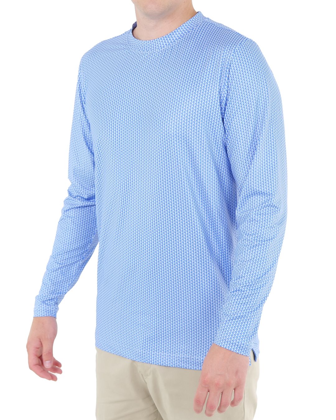 Silky Soft Crew Polo Long Sleeve