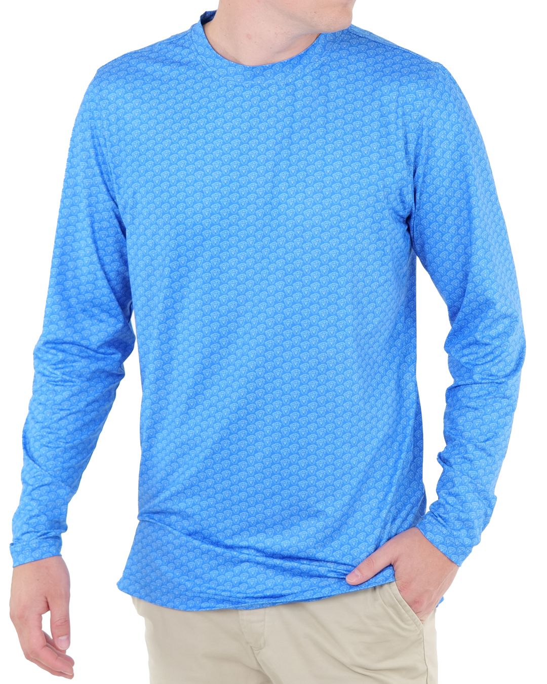 Silky Soft Crew Polo Long Sleeve