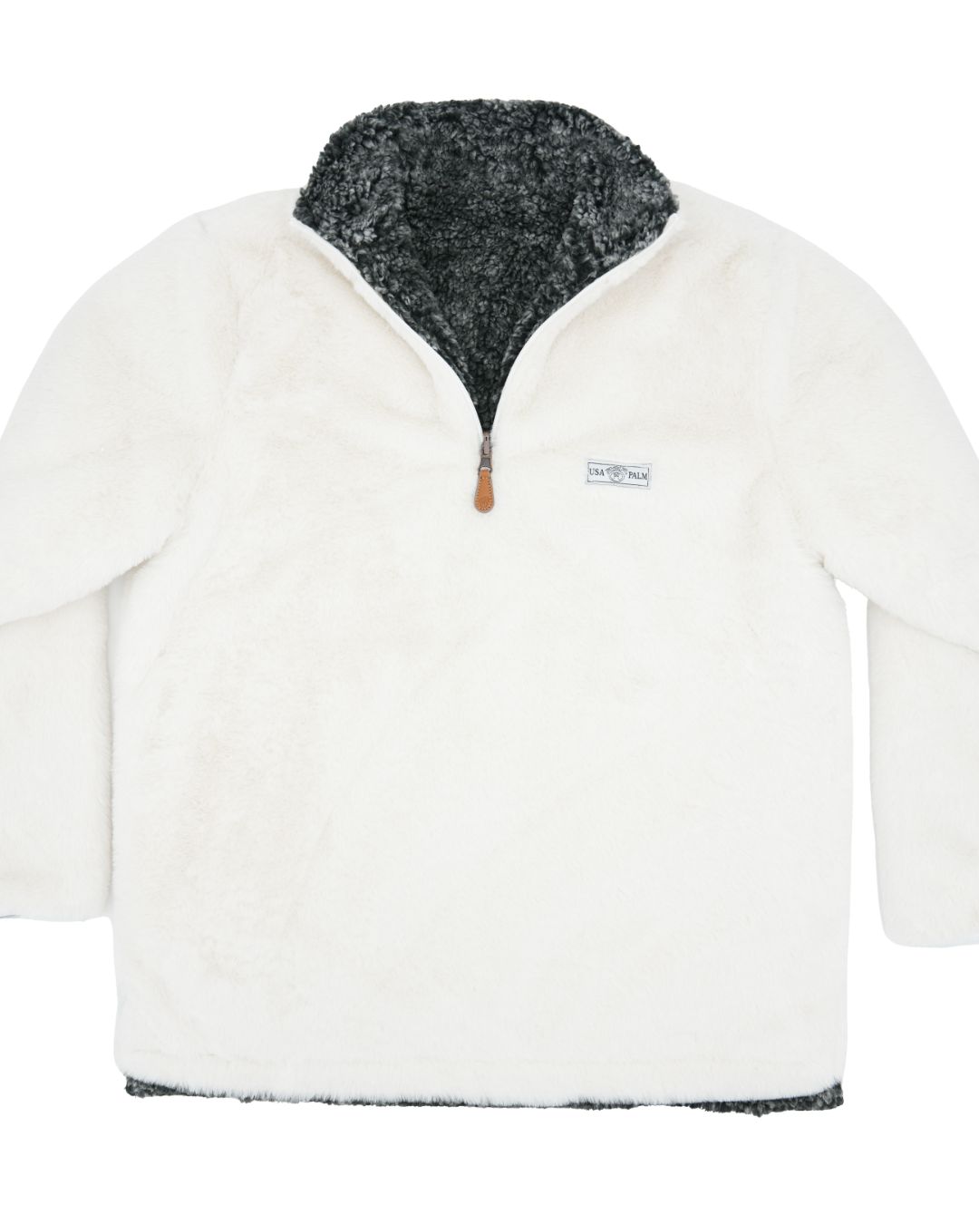 Reversible Double Sherpa 1/4 Zip