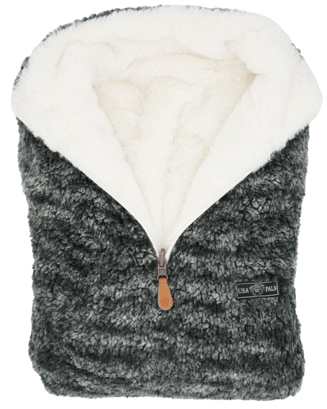 Reversible Double Sherpa 1/4 Zip