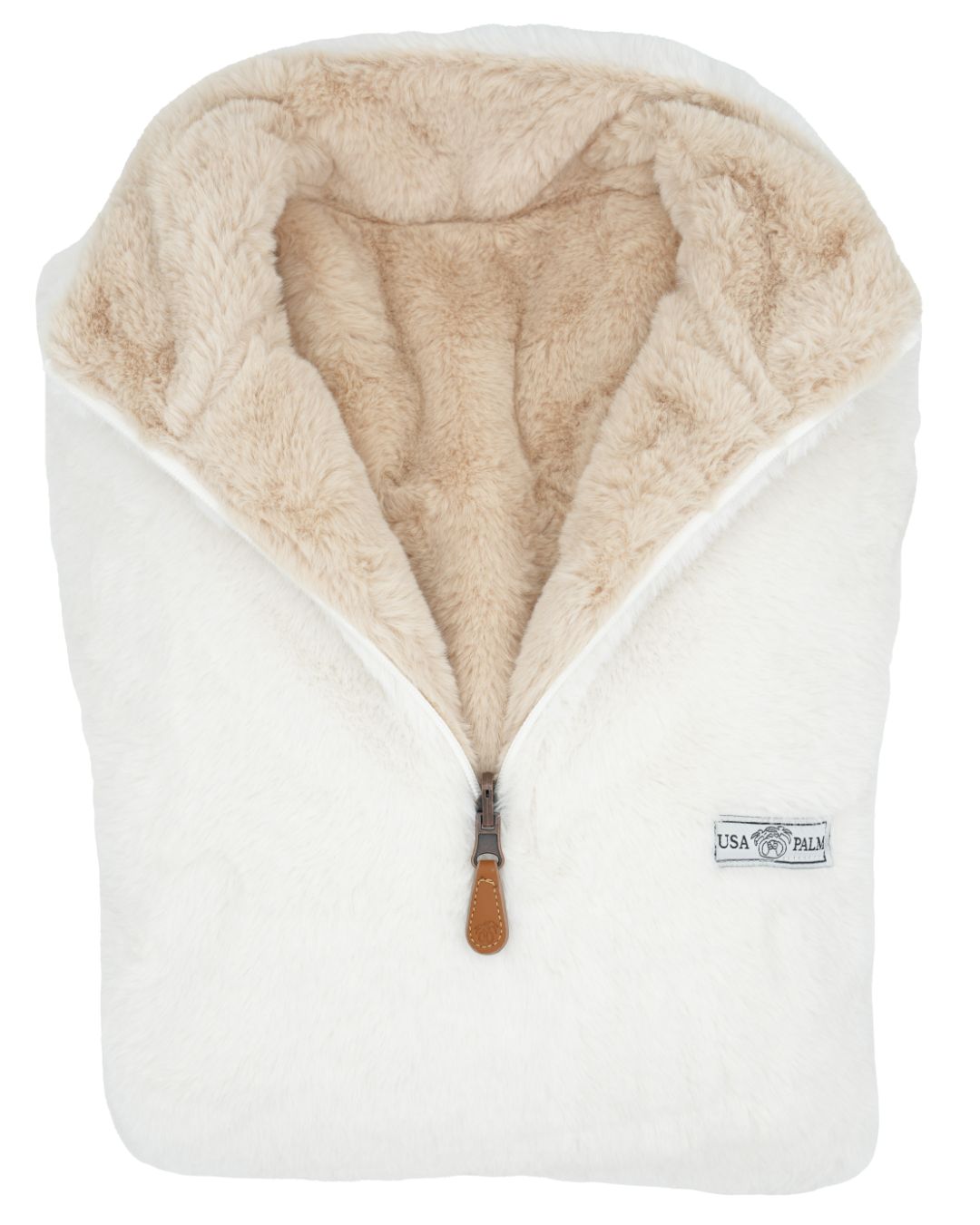Reversible Double Sherpa 1/4 Zip