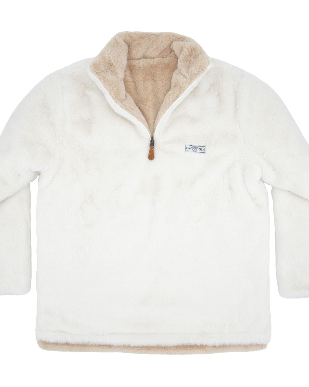 Reversible Double Sherpa 1/4 Zip