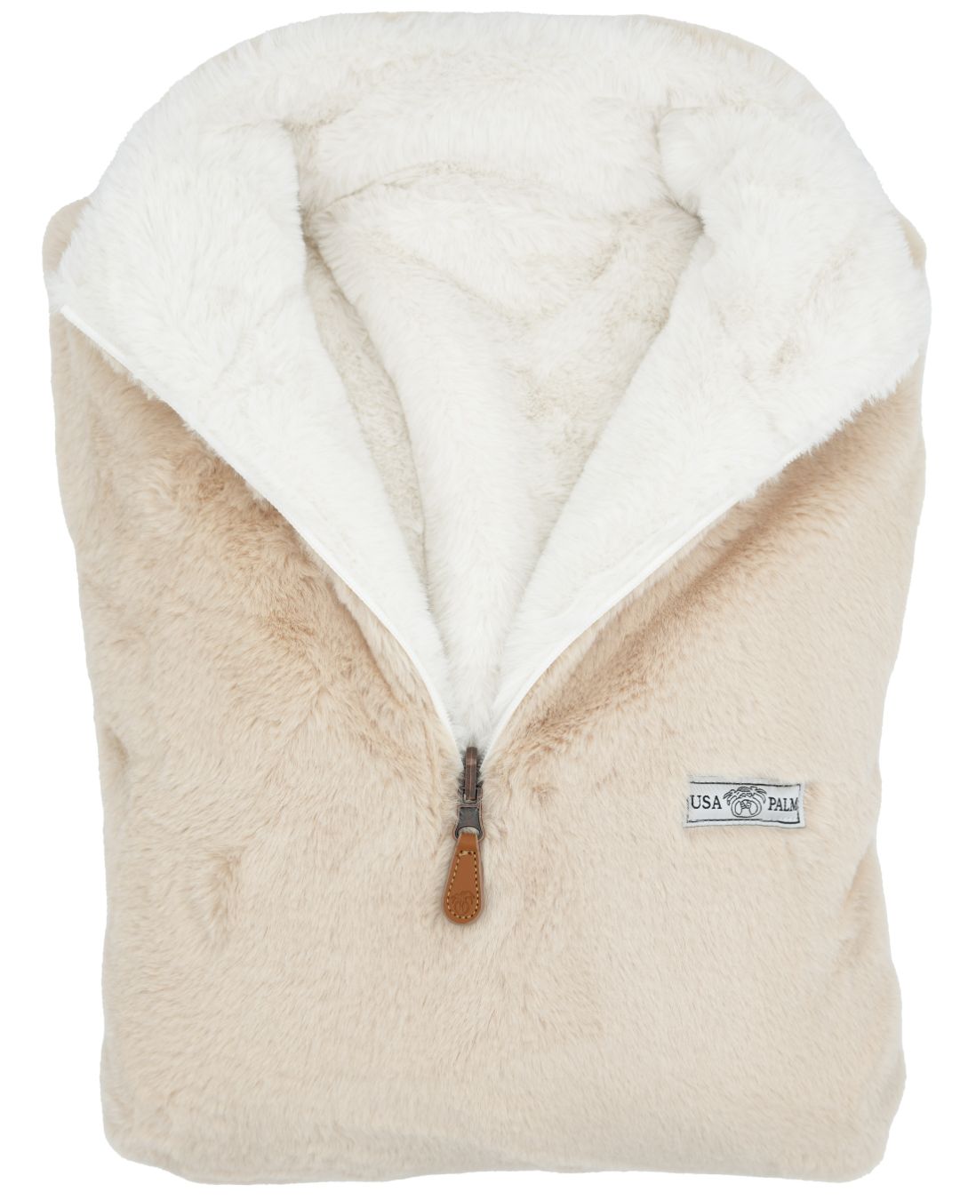 Reversible Double Sherpa 1/4 Zip