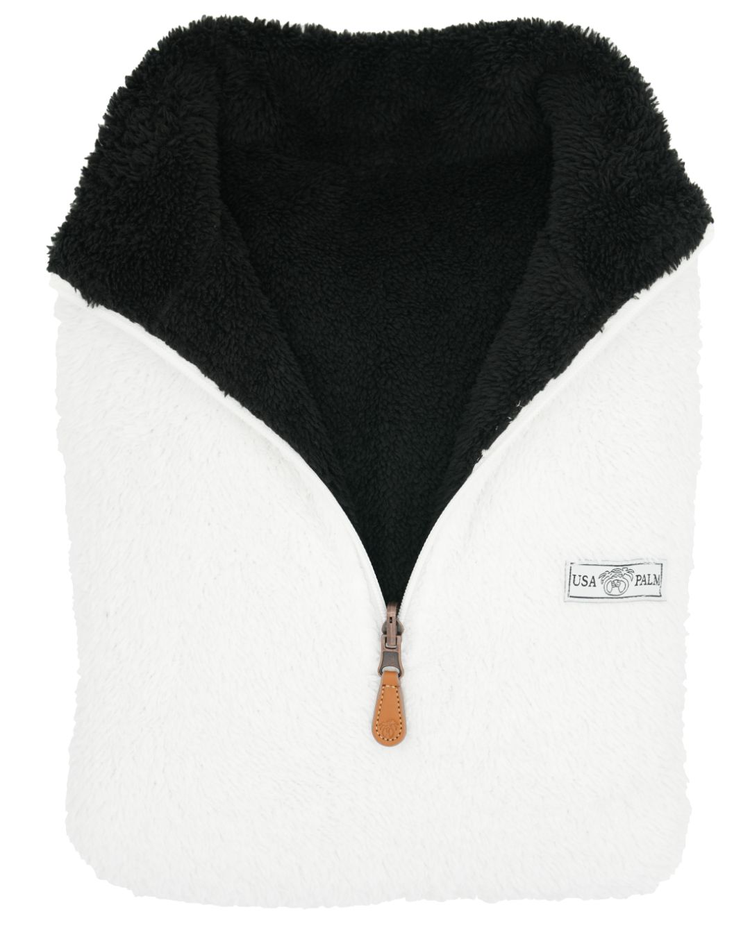 Reversible Double Sherpa 1/4 Zip