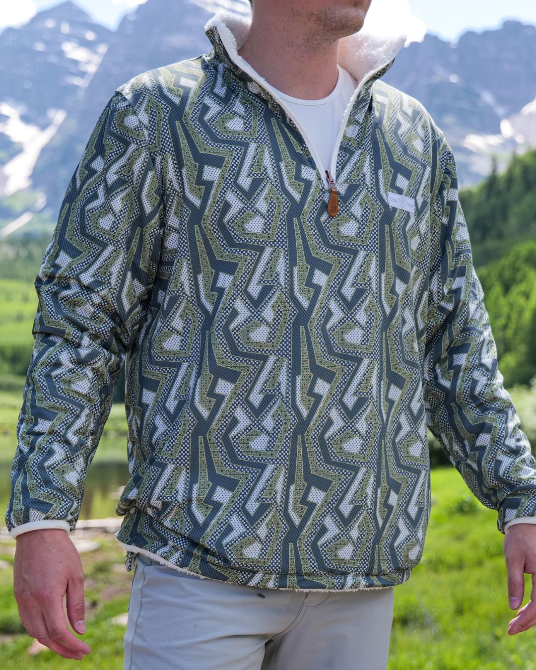 Reversible Light Sherpa 1/4 Zips