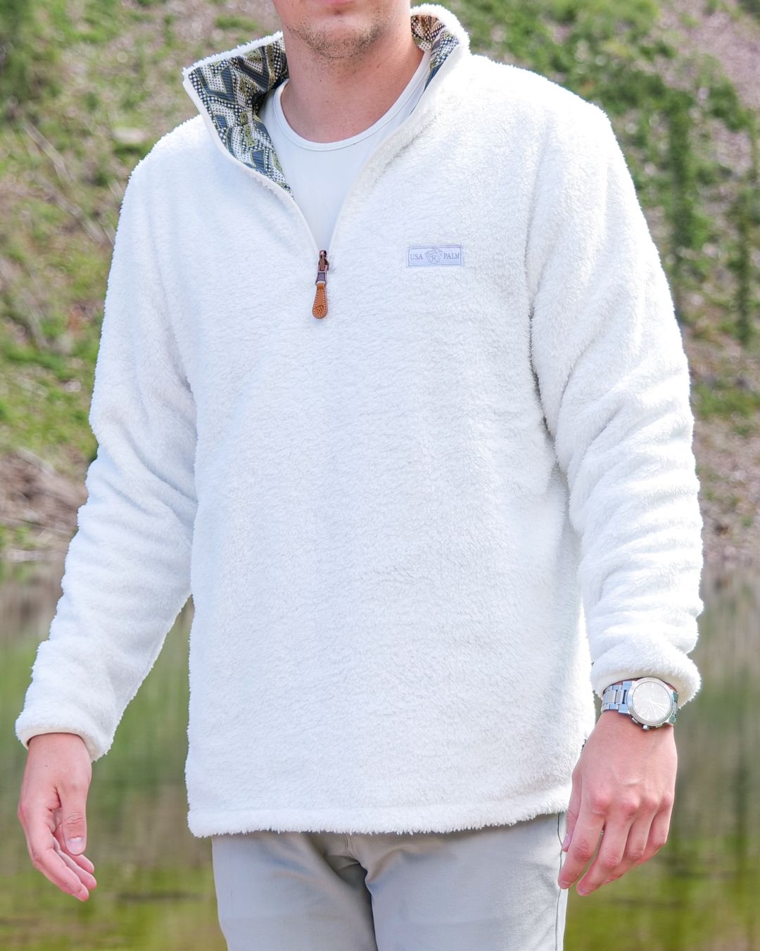 Reversible Light Sherpa 1/4 Zips